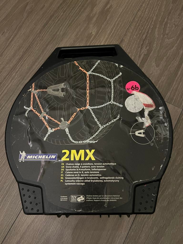 Michelin 2MX Sneeuwkettingen - Nieuwstaat, Ophalen of Verzenden, Zo goed als nieuw