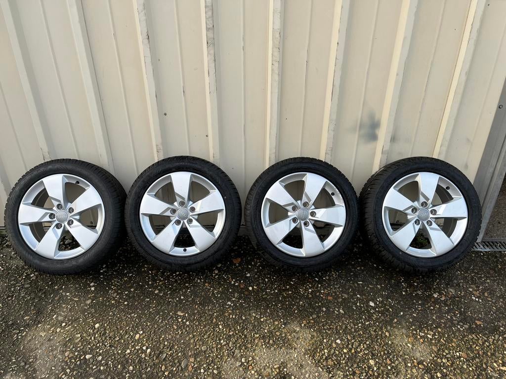 Audi TT 8S 17 inch winterset, Auto-onderdelen, Ophalen, Gebruikt, Banden en Velgen, 17 inch