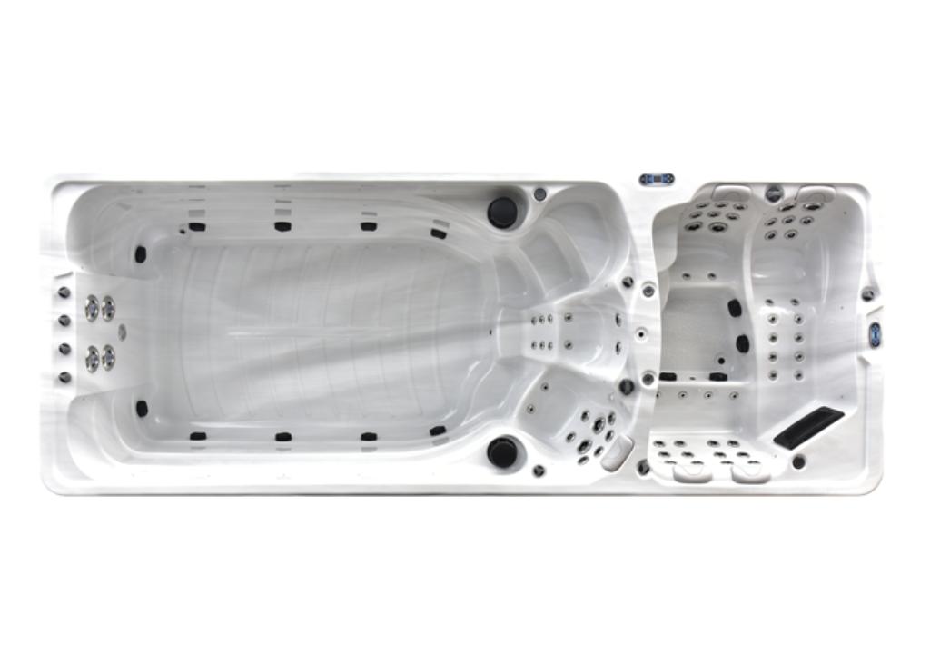 NIEUW ZWEMSPA ALASKA 600X230 VOLL OPTIES SPA JACUZZI