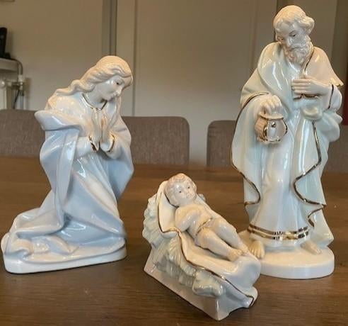 Kerstgroep CBC Italiaans Porselein, Diversen, Kerst, Ophalen of Verzenden, Zo goed als nieuw