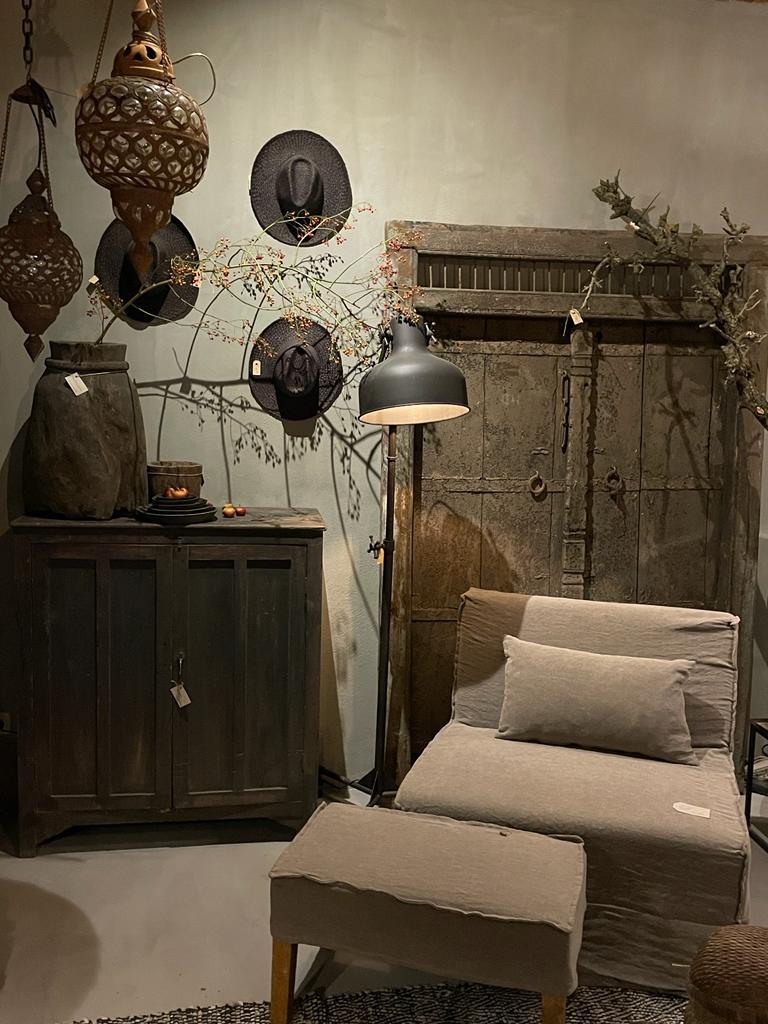 Het Jagershuis landelijk stoer meubels decoratie vintage oud, Ophalen of Verzenden, Rechthoekig, Metaal