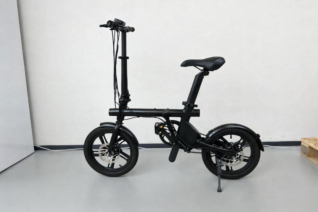 Elektrische Vouwfiets met Garantie (gloednieuwe batterij!), Overige merken, 16 tot 18 inch, Ophalen of Verzenden, Zo goed als nieuw