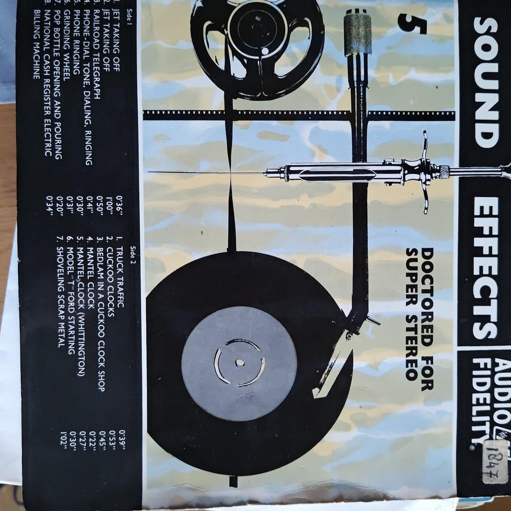Sound Effects - Audio Fidelity, Ophalen of Verzenden, Gebruikt, 7 inch