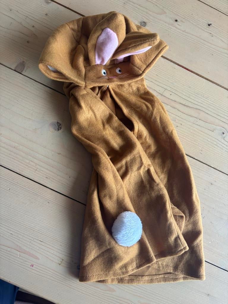 Leuk Konijnenpak / Verkleedpak / Cape 3 -8 jaar, Kinderen en Baby's, Carnavalskleding en Verkleedspullen, Ophalen of Verzenden