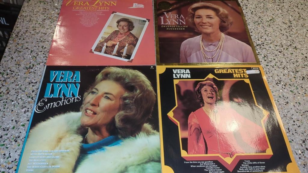 Vera Lynn Vinyl Collectie - 4 LP's, Ophalen