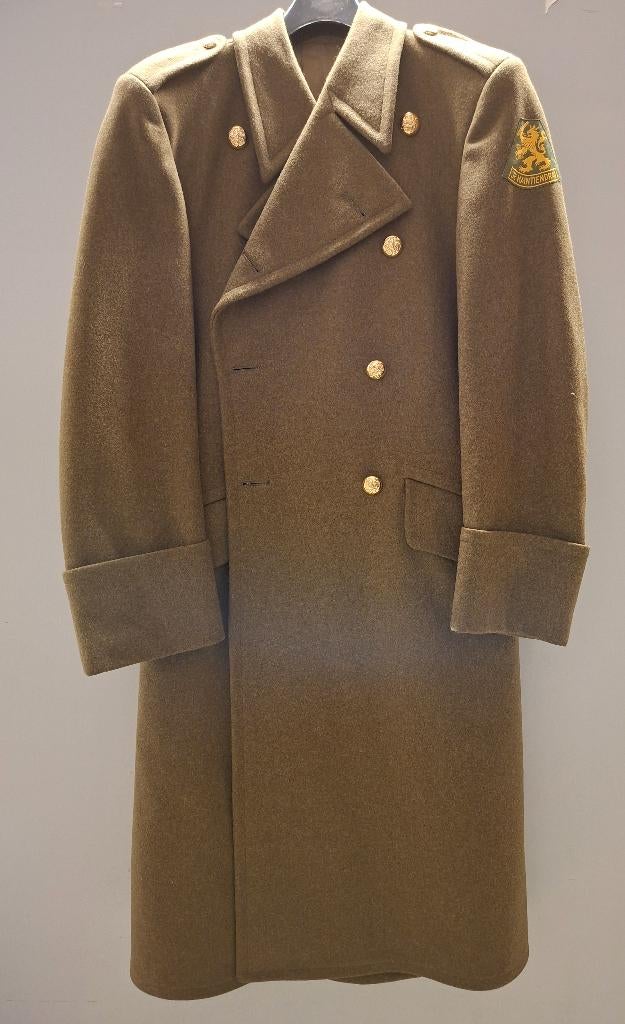 Wollen overjas Koninklijke Landmacht (als nieuw)., Ophalen of Verzenden, Landmacht, Nederland, Kleding of Schoenen