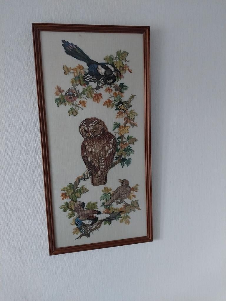 Schilderij, Hobby en Vrije tijd, Borduren en Borduurmachines, Ophalen of Verzenden, Zo goed als nieuw, Handborduren, Borduurpakket