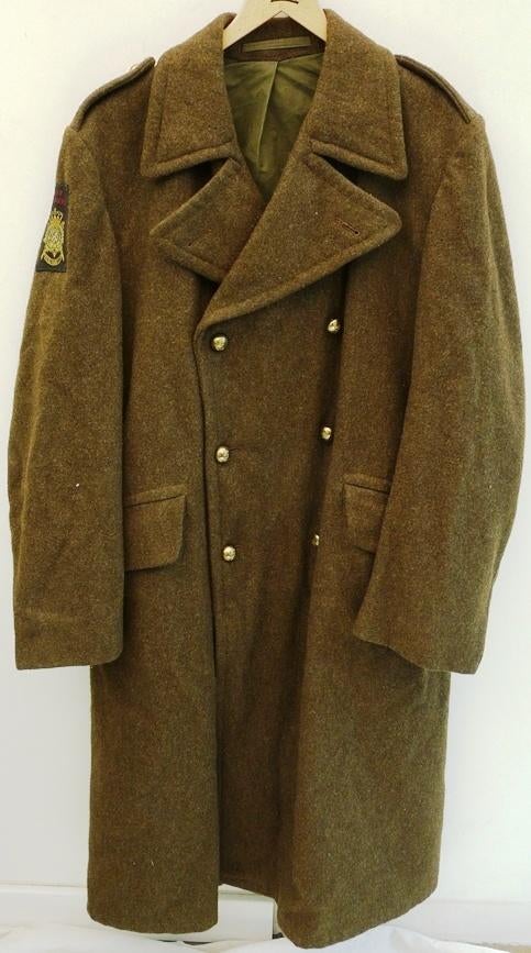 Overjas, Uniform VT, Korps Mariniers, maat 46, KM, 1950s.(1), Verzamelen, Ophalen of Verzenden, Marine, Nederland, Kleding of Schoenen