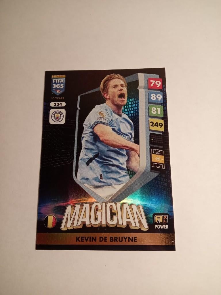 Panini FIFA 365 Magician – Kevin De Bruyne #334, Ophalen of Verzenden, Zo goed als nieuw, Plaatje