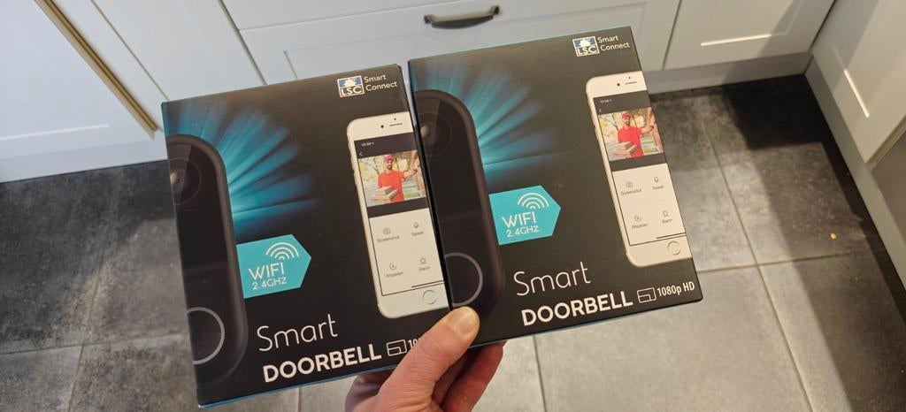 Bedrade LSC smart doorbell deurbel (de beste!!), Ophalen of Verzenden, Bewegingsdetectiesensor, Nieuw, Bedraad