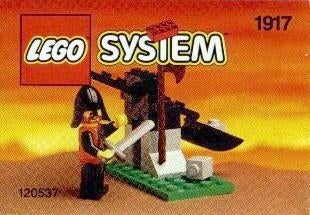 Lego Castle Black Knights 1917 / 2890 King's Catapult, Ophalen of Verzenden, Zo goed als nieuw, Complete set, Lego