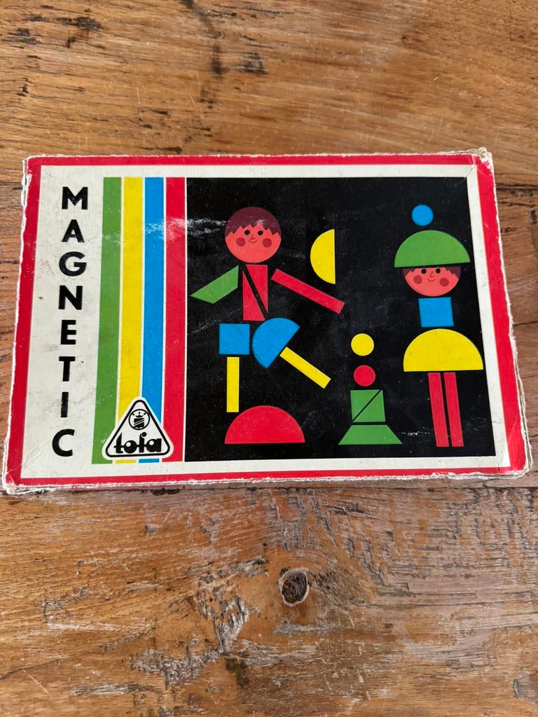 Oud Magnetics speelgoed (compleet), Kinderen en Baby's, Ophalen of Verzenden, 10 tot 50 stukjes, Zo goed als nieuw