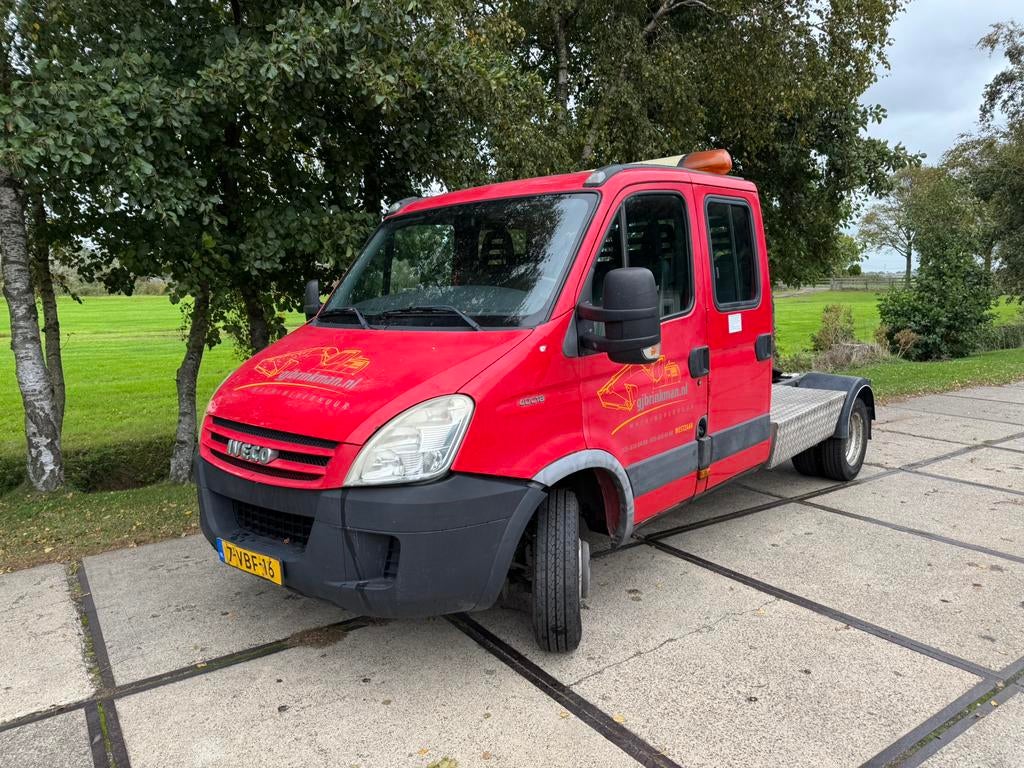IVECO DAILY 40C18 BE TREKKER 176000 km, Auto's, Achterwielaandrijving, Iveco, Overige bekleding, Grijs