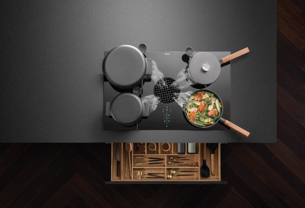combi voordeel Bora kookplaat ook mat ! met quooker, Witgoed en Apparatuur, Kookplaten, Nieuw, Inbouw, Inductie, 4 kookzones