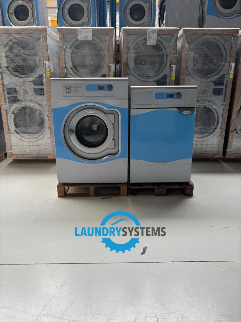 Industriële Wasmachine & Droger Set 11 KG W4105H + T4190, Witgoed en Apparatuur, Wasmachines, 1200 tot 1600 toeren, 10 kg of meer