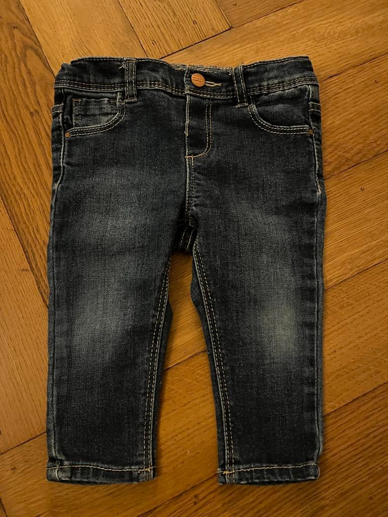 Zara baby girl broek maat 74 - blauw - zeer goede staat, Ophalen of Verzenden, Zo goed als nieuw, Meisje, Broekje