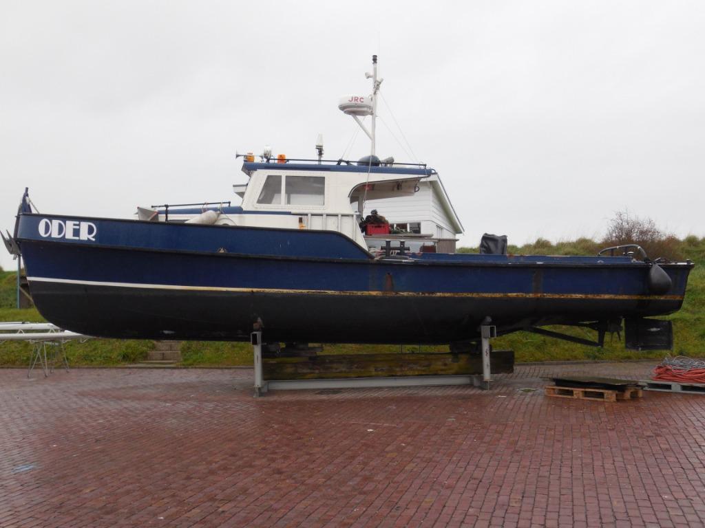 Oost Duitse Binnenvaart Sleepboot Oder te koop, Gebruikt, Staal, Binnenboordmotor, Diesel