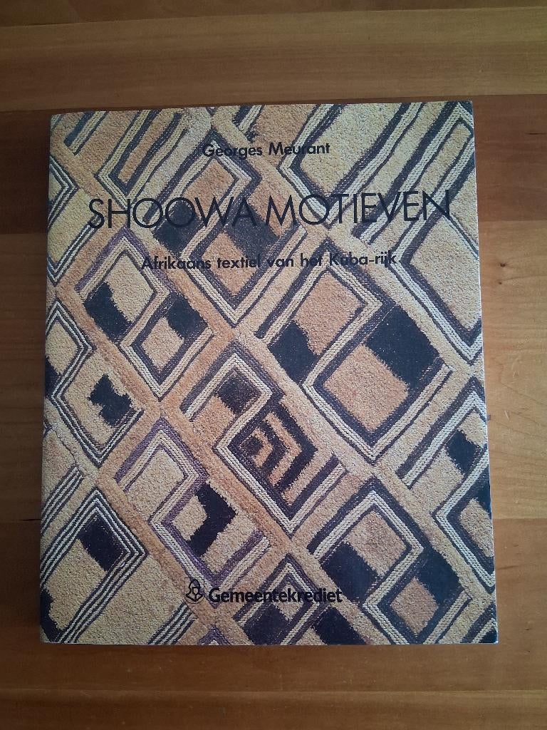 SHOOWA MOTIEVEN, Georges Meurant, Afrikaans textiel, Ophalen of Verzenden