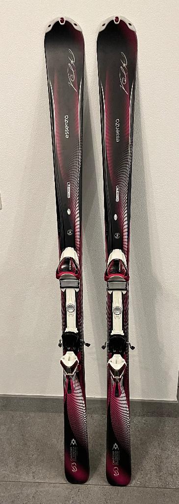 Völkl Essenza Charisma 163 dames all mountain ski’s, 160 tot 180 cm, Gebruikt, Carve, Skiën