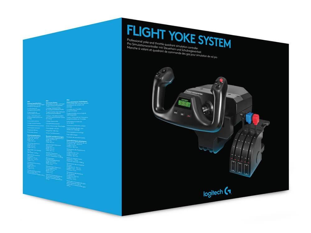 Zo goed als nieuwe Flight Yoke System, Computers en Software, Joysticks, Ophalen of Verzenden, Zo goed als nieuw