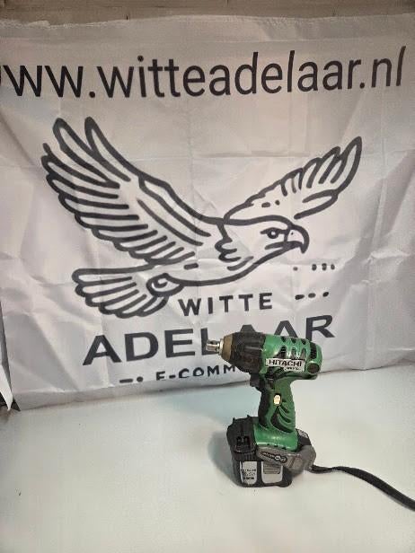 Hitachi WR 14DL 14,4V Li-Ion – Slagmoersleutel, Ophalen of Verzenden, Gebruikt