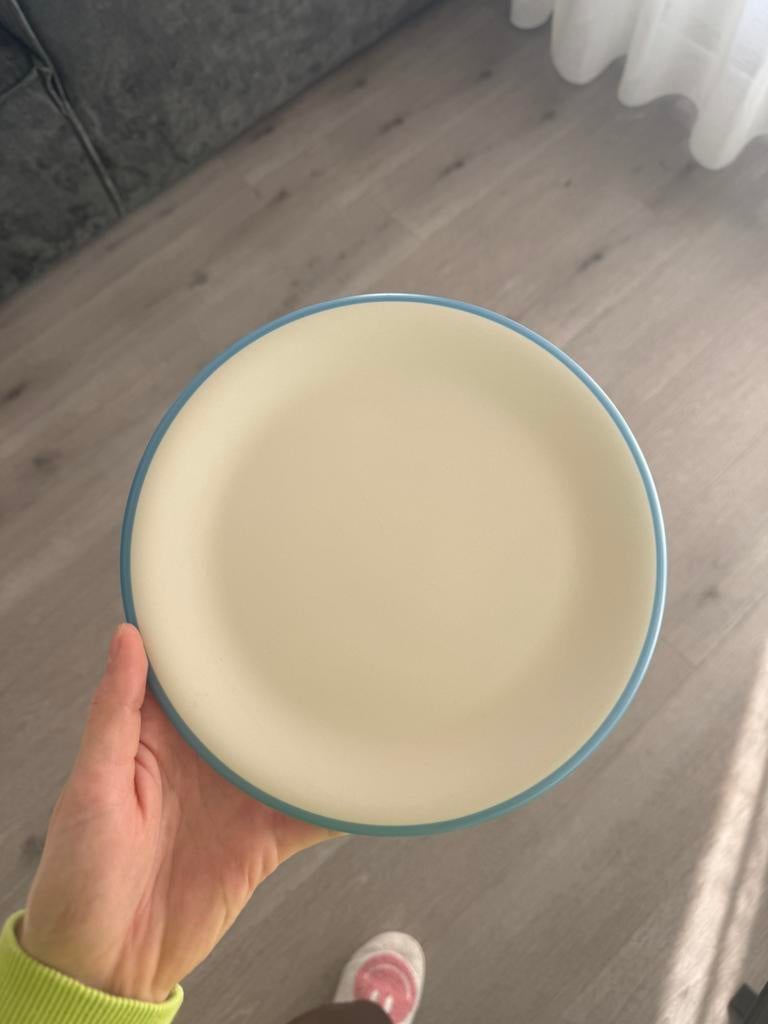 Handgemaakte ontbijtbordjes in matte afwerking, Ophalen