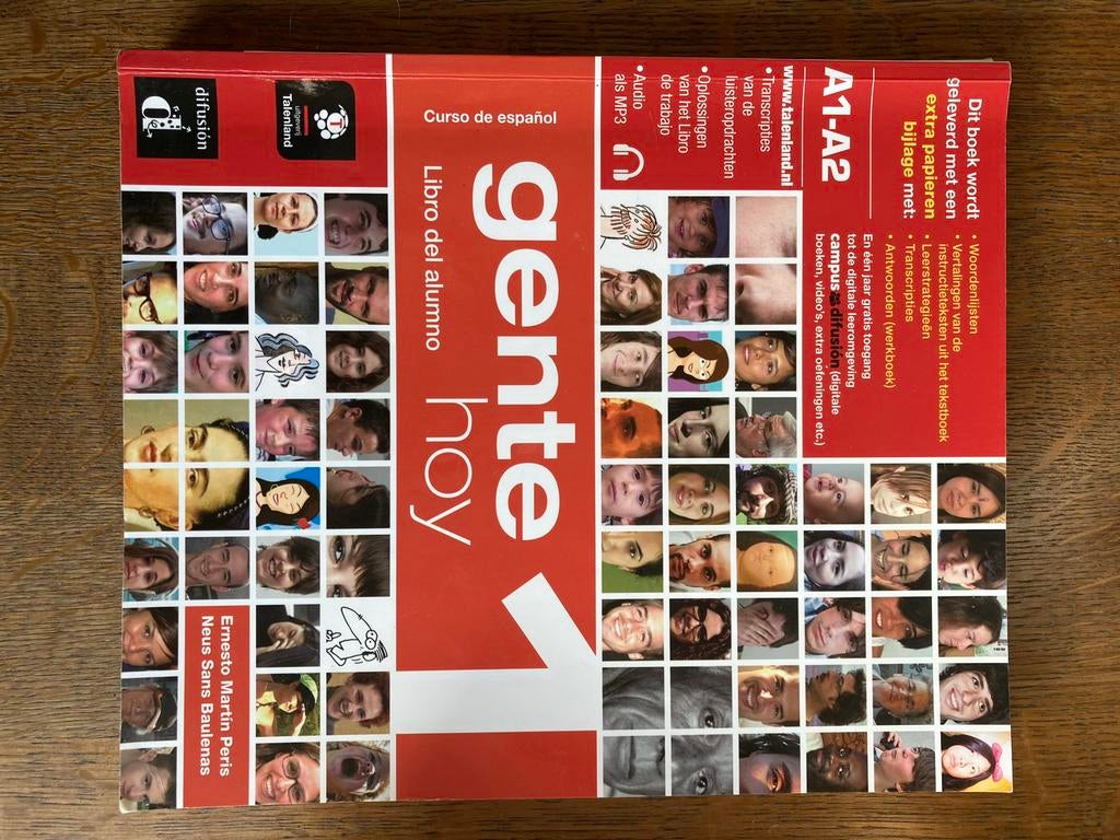 Gente Hoy 1 - Spaanse boeken collectie, Boeken, Ophalen of Verzenden, Zo goed als nieuw, Non-fictie