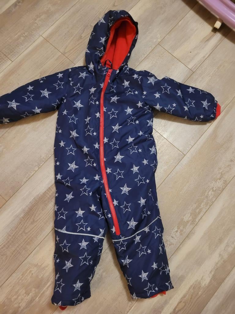 Winteroveral skipak met sterren - Maat 104, Ophalen of Verzenden, Zo goed als nieuw, Onbekend, Jongen of Meisje