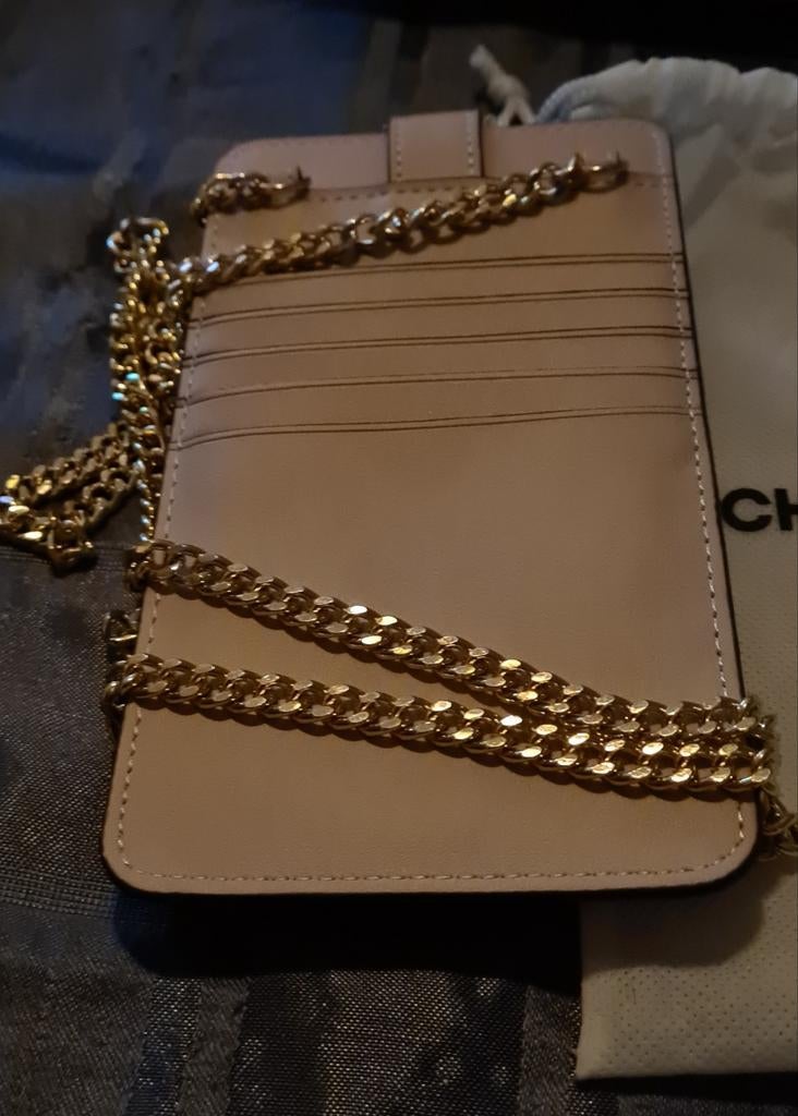 Michael Kors telefoon tasje., Ophalen of Verzenden, Nieuw, Roze, Leer