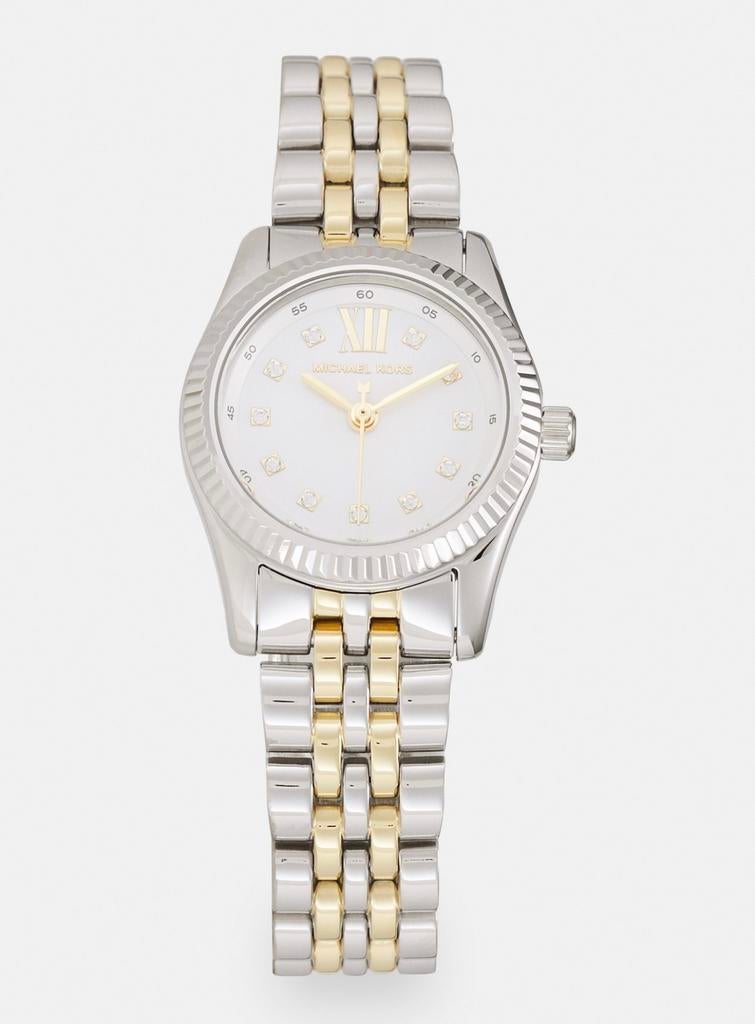 Michael Kors Lexington horloge mini, Ophalen of Verzenden, Zo goed als nieuw, Staal, Overige merken