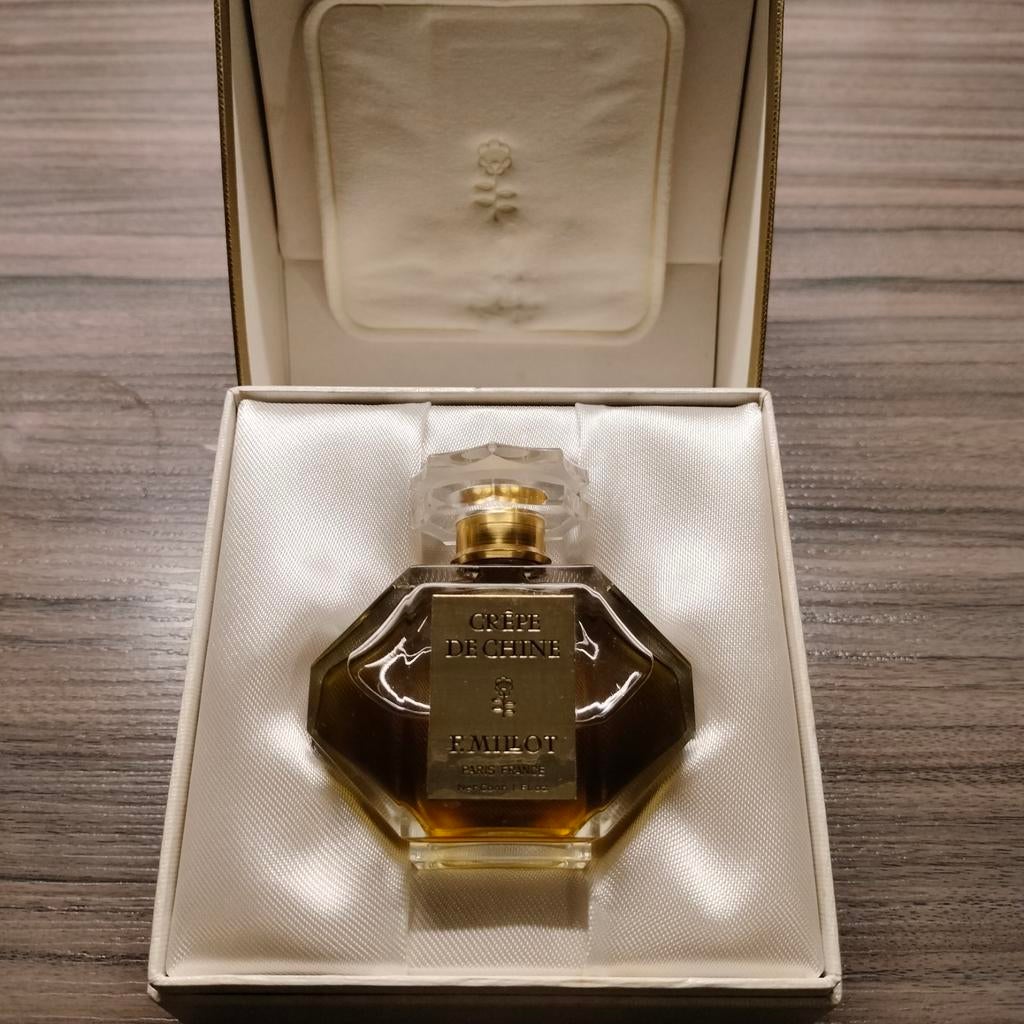 F. Millot, Crèpe de Chine, vintage parfum, 1925, Ophalen, Zo goed als nieuw, Parfumfles