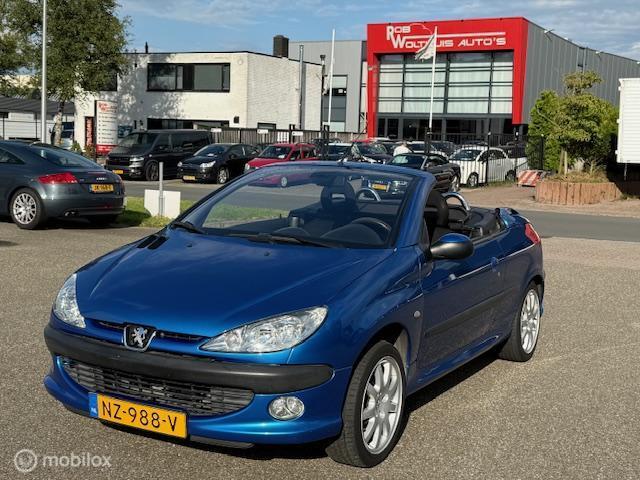 Peugeot 206 CC 1.6-16V, Auto's, Voorwielaandrijving, Gebruikt, 4 cilinders, Cabriolet