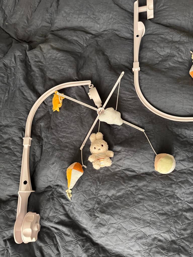 Nijntje Muziekmobiel Little Dutch Vintage, Kinderen en Baby's, Speelgoed | Babyspeelgoed, Ophalen, Zo goed als nieuw, Mobiel, Met geluid