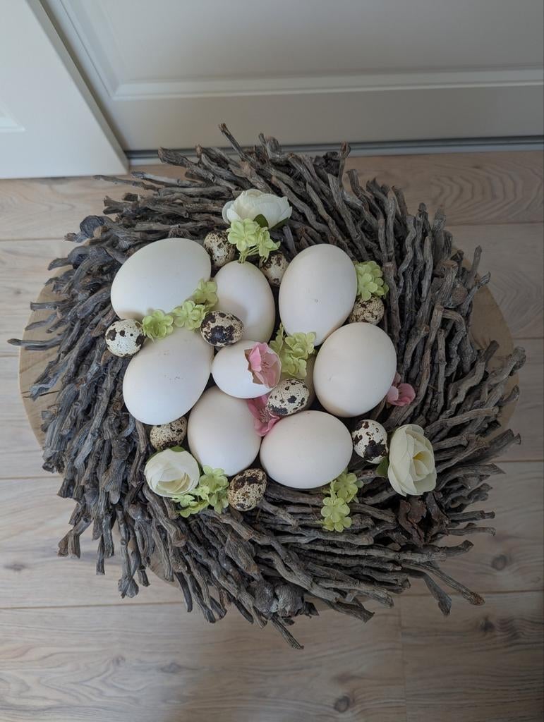 Voorjaars krans 40 cm, Ophalen