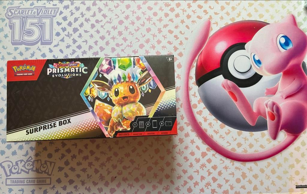Eevee Prismatic Evolutions Surprise Box, Ophalen of Verzenden, Nieuw