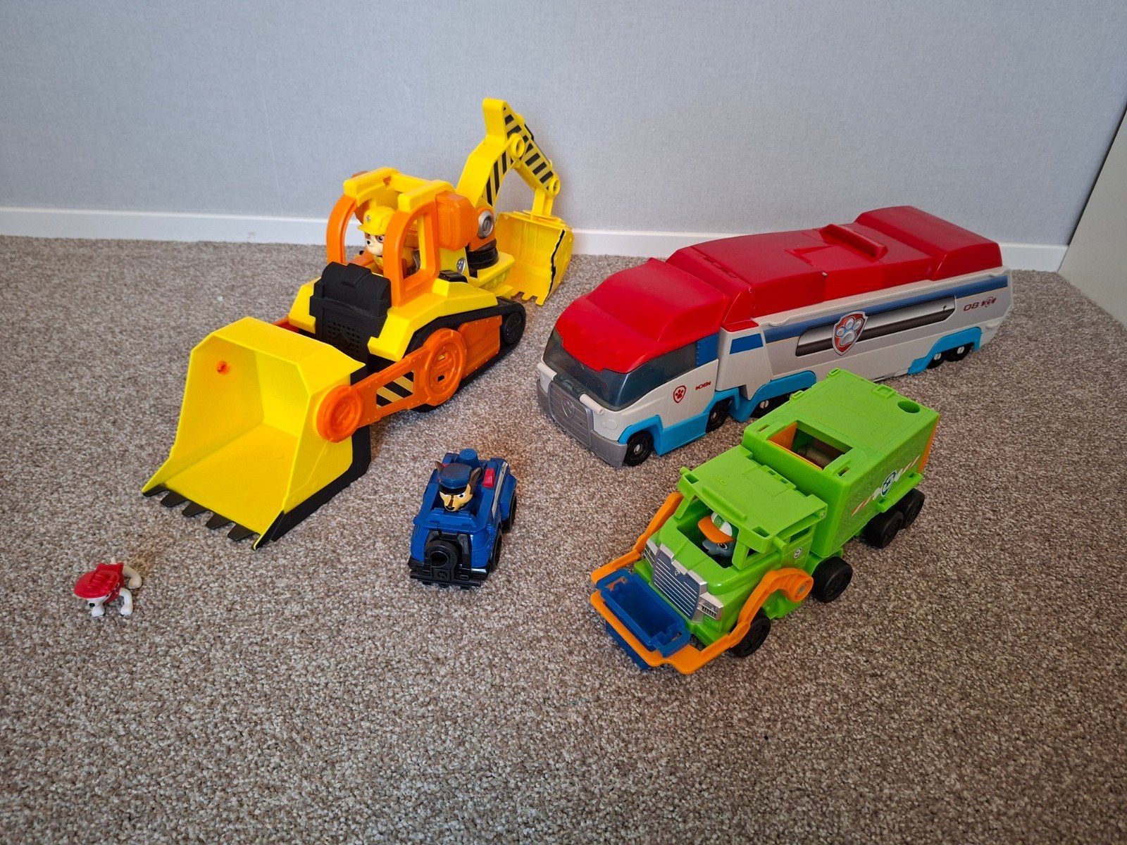 Paw Patrol voertuigen, Ophalen, Zo goed als nieuw
