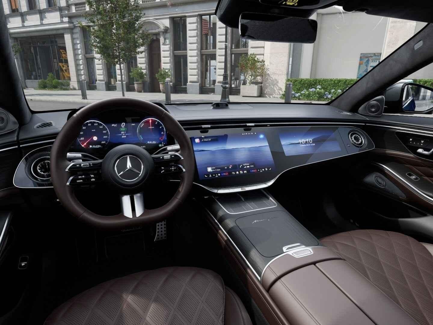 Mercedes-Benz S-Klasse 450 e Lang, Auto's, Automaat, Plug-in hybride, Bedrijf, Nieuw
