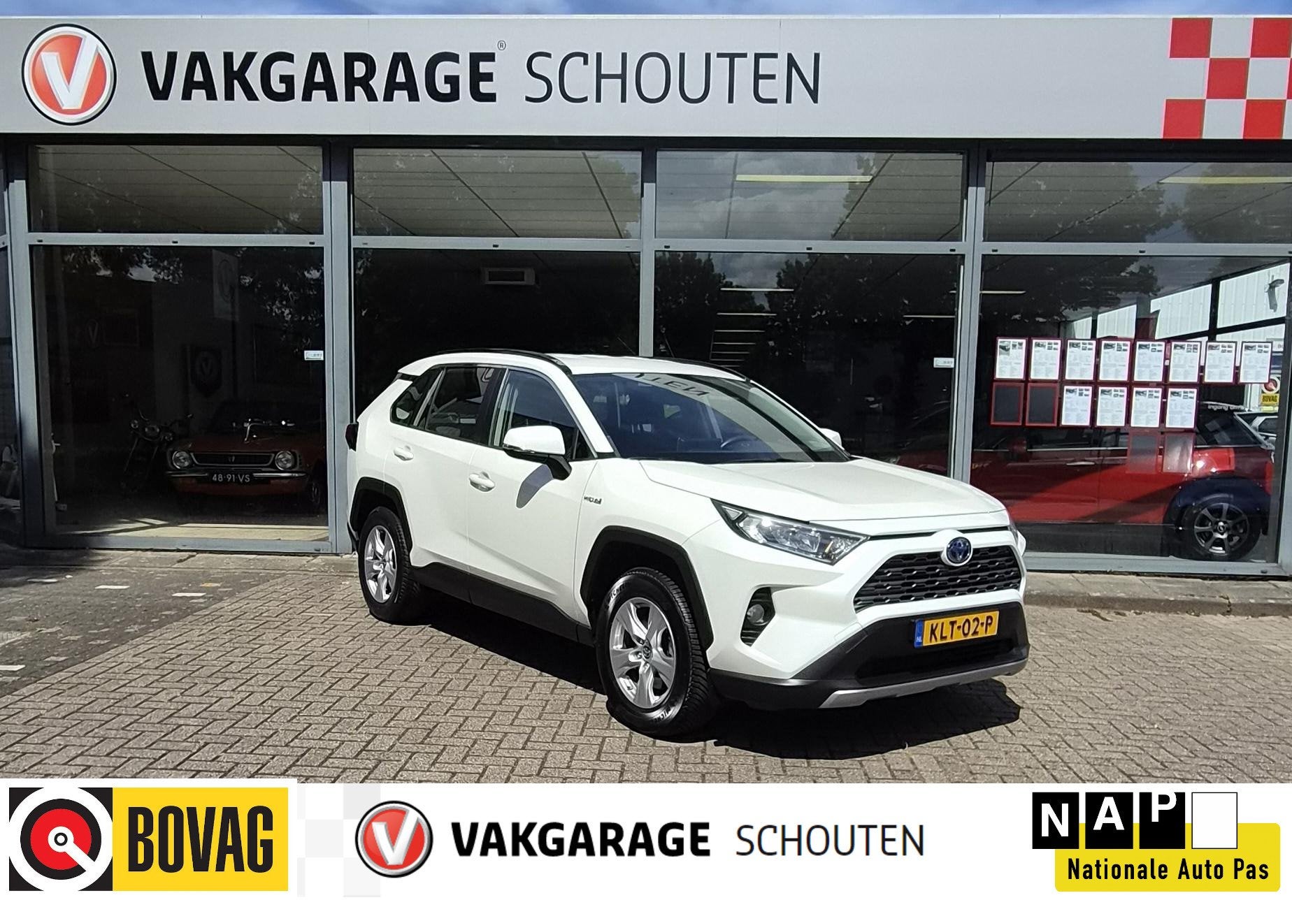 Toyota RAV4 2.5 Hybrid Style, Stof, Gebruikt, Euro 6, Automatische klimaatregeling