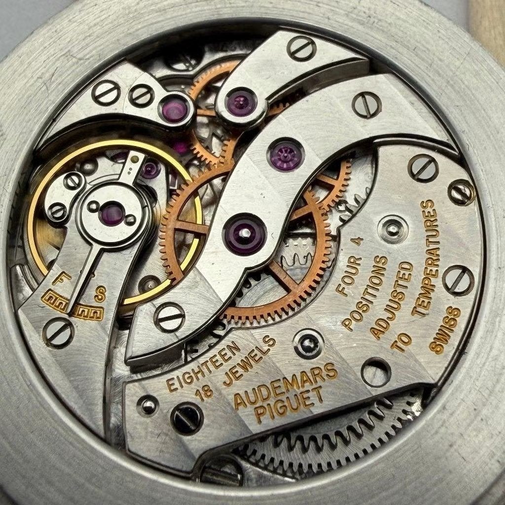 Audemars Piguet Genève Extra-Flat Calibre K2001 18jewel, Sieraden, Tassen en Uiterlijk, Horloges | Antiek, Overige merken, Staal