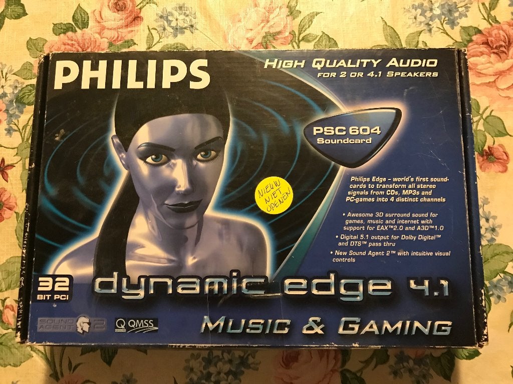 Philips Dynamic Edge 4.1 PSC 604 Soundkaart, Computers en Software, Vintage Computers, Ophalen of Verzenden