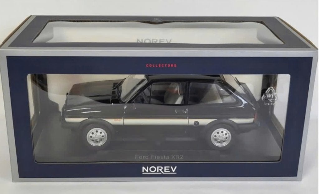 Ford Fiesta XR2 1981 Zwart NOREV schaal 1/18 ref. 182743, Verzenden, Nieuw, Auto, Norev