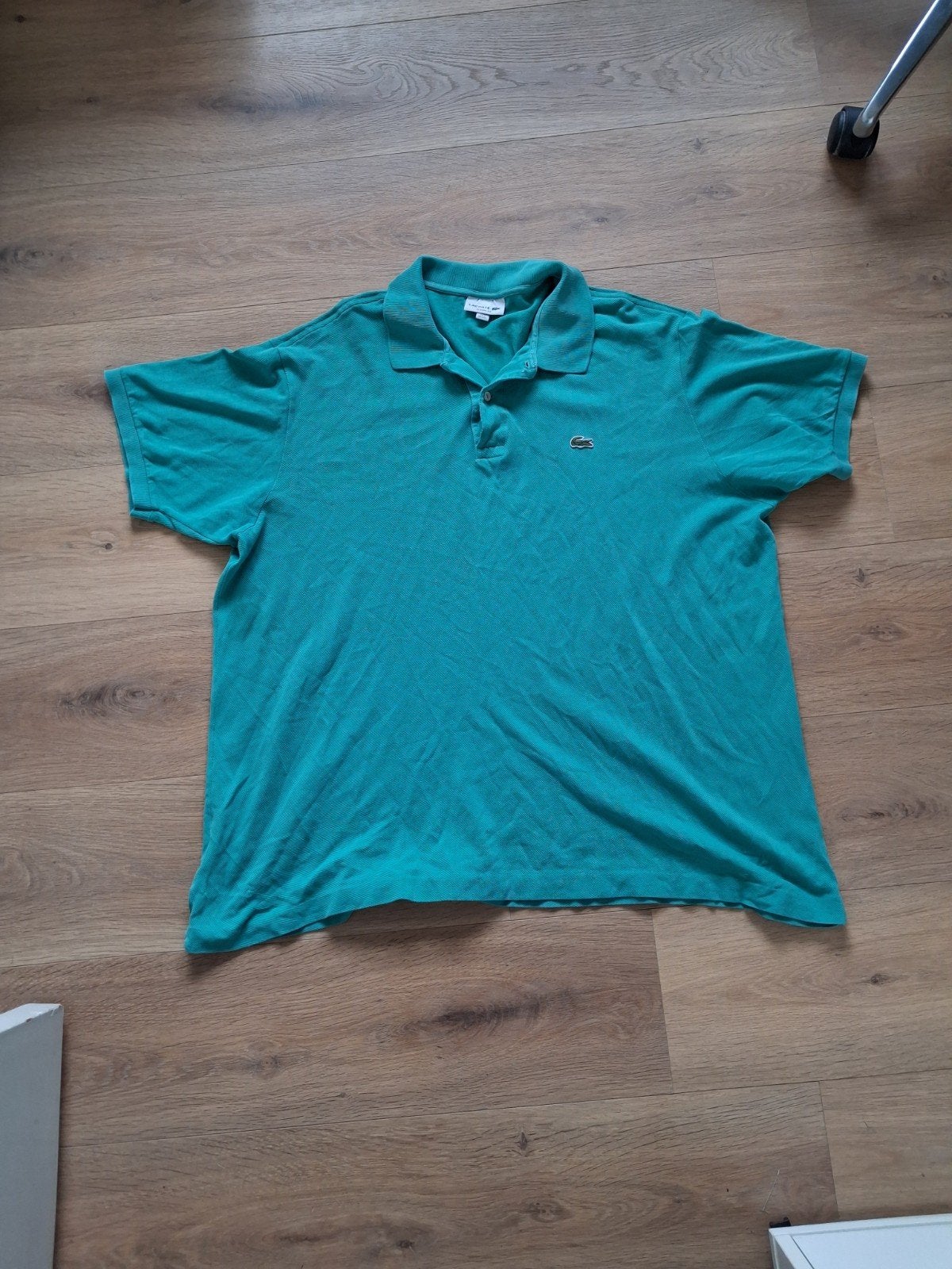 Lacoste Polo Heren Maat 4XL Groen - Classic Fit, Lacoste, Overige maten, Ophalen of Verzenden, Zo goed als nieuw