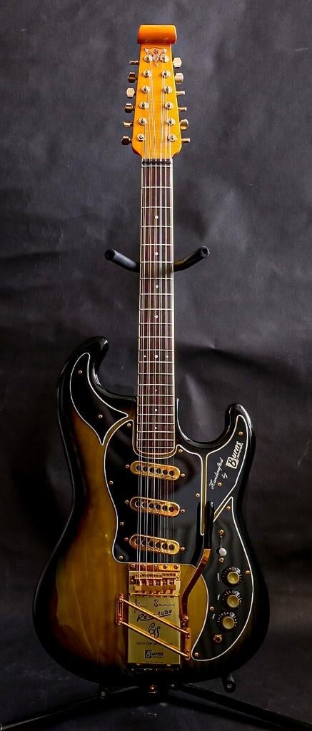 Burns Double Six 12 string Legend met certificaat, Muziek en Instrumenten, Snaarinstrumenten | Gitaren | Bas, Zo goed als nieuw