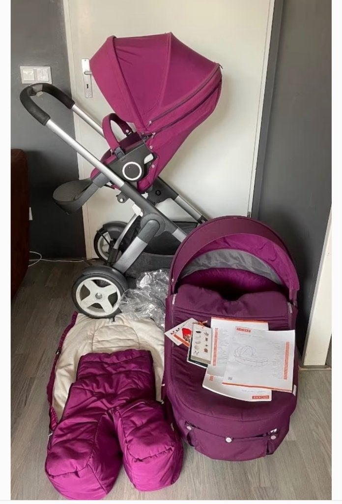 Te koop en super mooie Stokke Crusi kinderwagen compleet, Ophalen of Verzenden, Gebruikt, Combiwagen, Overige merken