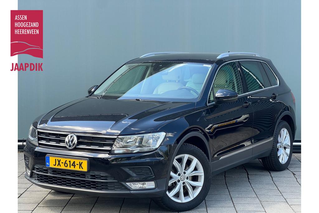 Volkswagen Tiguan BWJ 2016 | 1.4TSI 150PK ACT Connected Seri, Voorwielaandrijving, 4 cilinders, 150 pk, Zwart