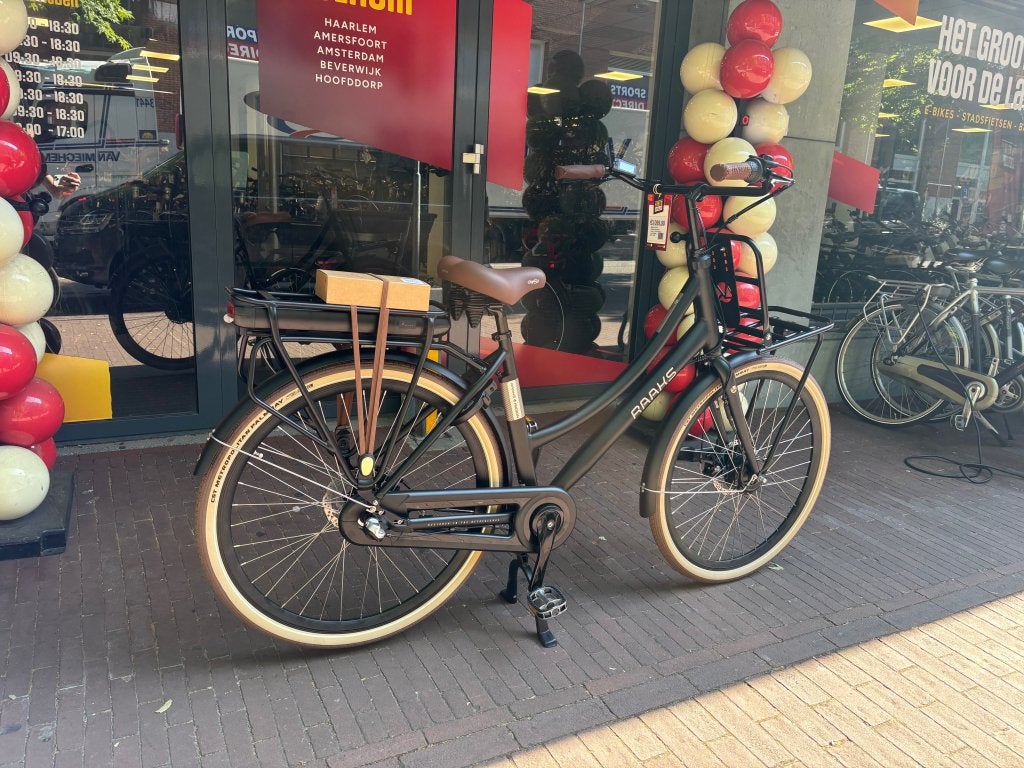 Fietshokje Raaks: Raaks Hudson elektrische damesfiets 3V, Niet ingevuld, Nieuw, 50 km per accu of meer, Niet ingevuld
