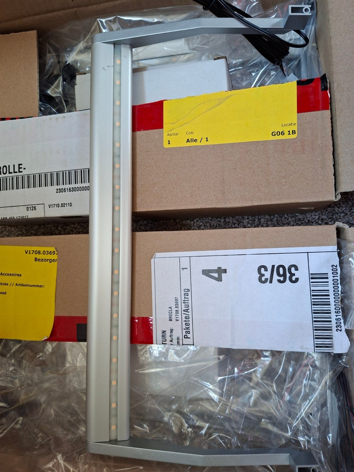 LED Kastverlichting - Aluminium - Nieuw in doos, Metaal, Overige merken, Nieuw, Overige fittingen