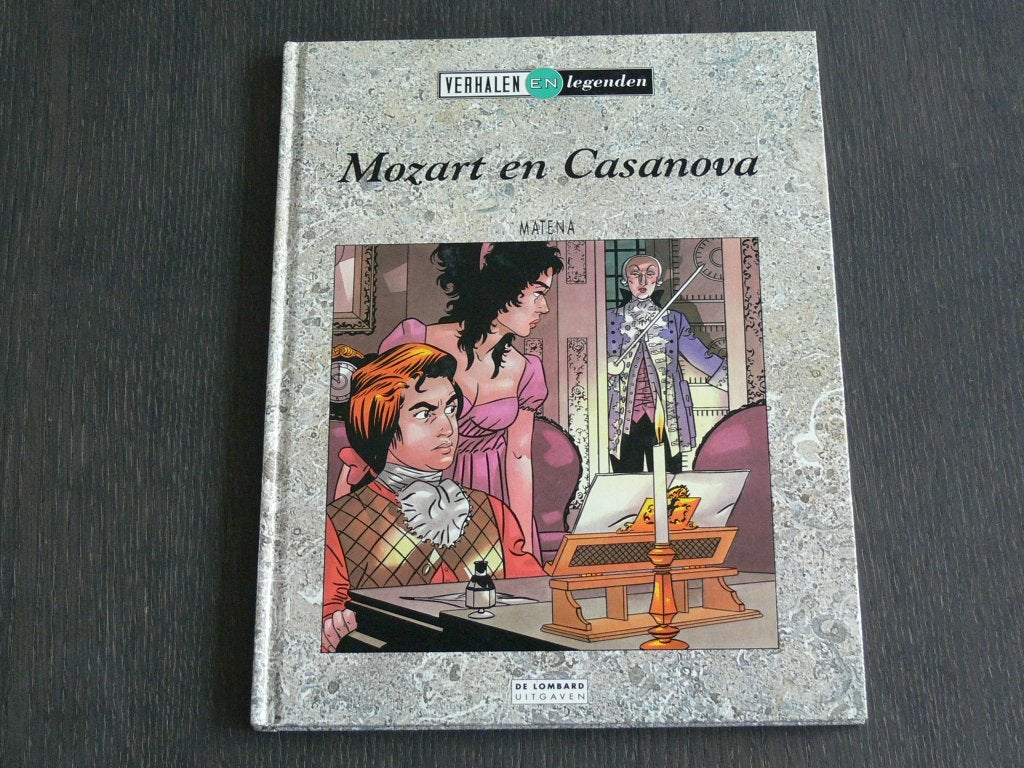 Mozart en Casanova, Eén stripboek, Ophalen of Verzenden, Zo goed als nieuw