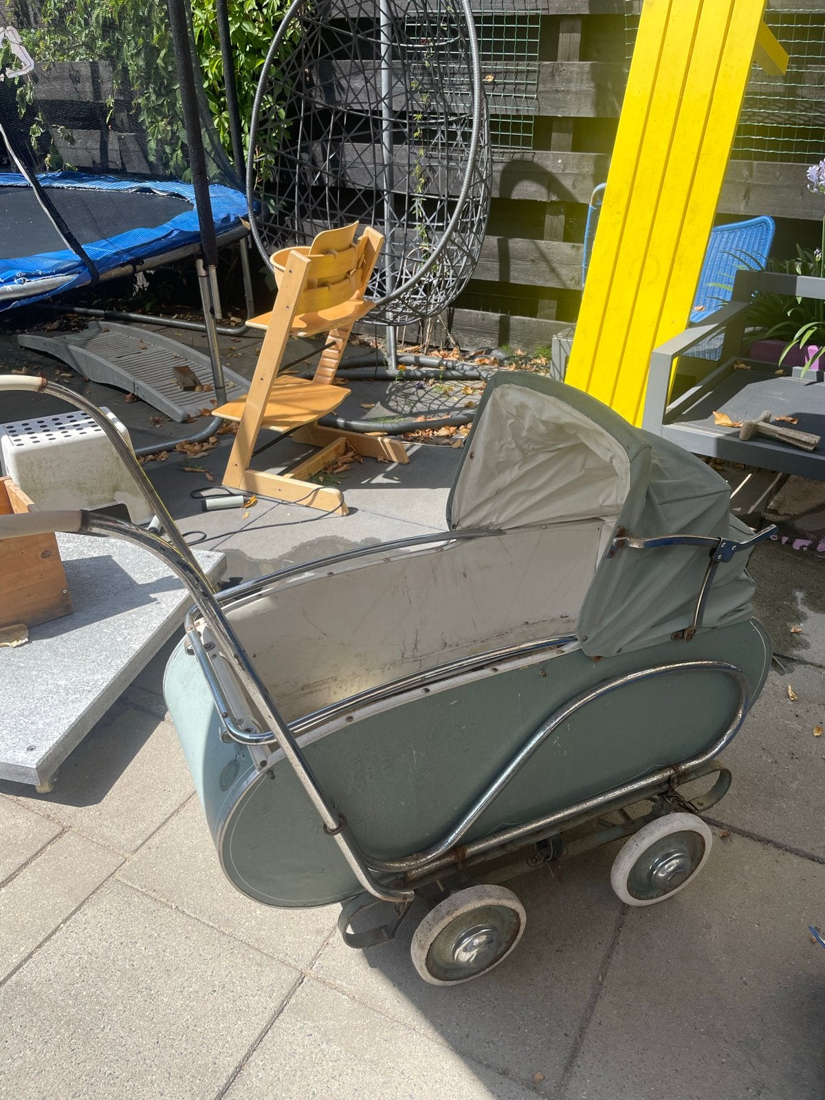 Vintage kinderwagen - Opknapper, Kinderen en Baby's, Kinderwagens en Combinaties, Ophalen of Verzenden, Gebruikt, Kinderwagen