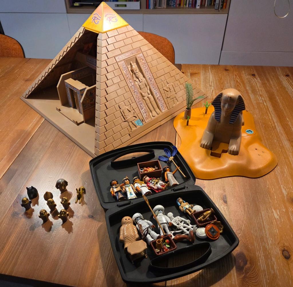 Playmobil piramide Egypte, Ophalen, Gebruikt